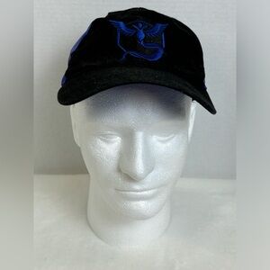 Pokemon Team Mystic Black and Blue Casual Team Emblem Nintendo Ball Cap OneSize